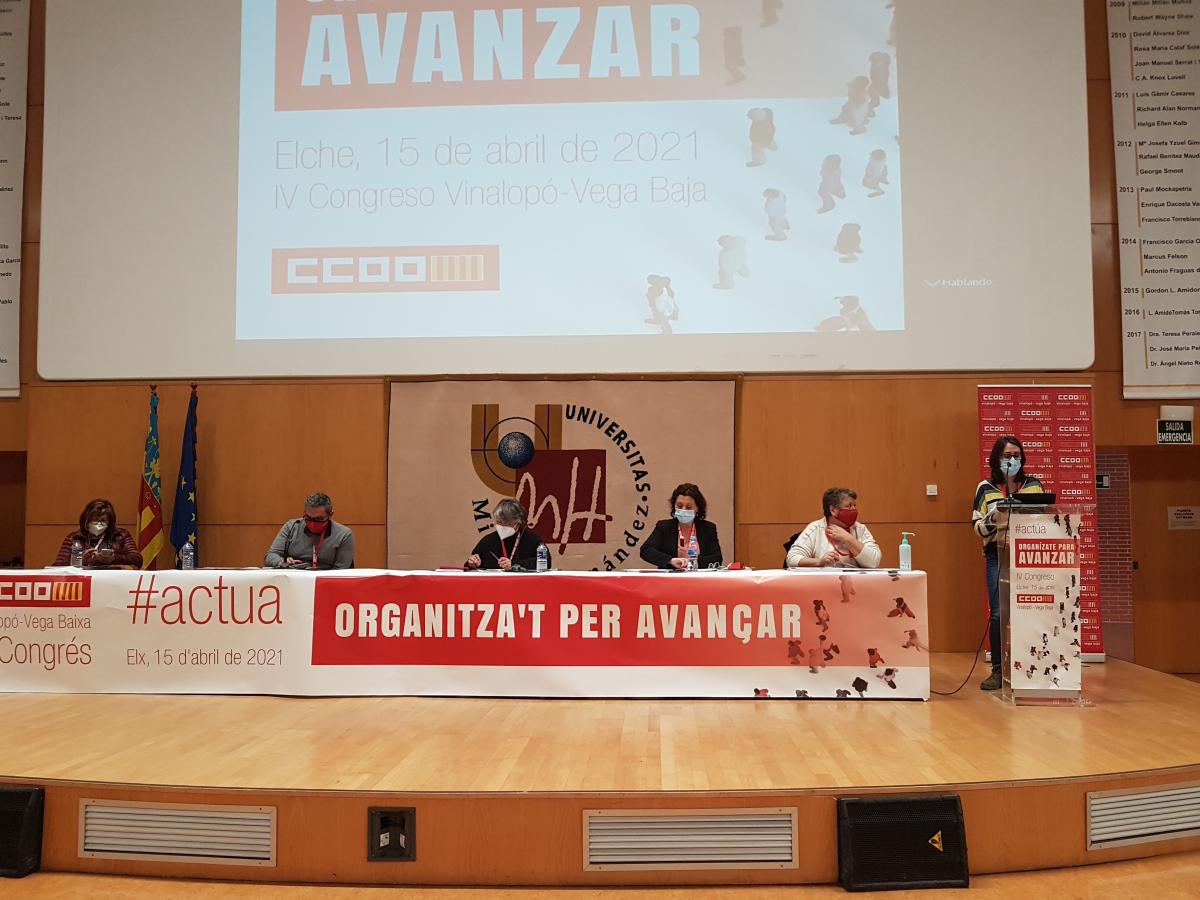 Congreso UI CCOO Vinalop Vega Baja